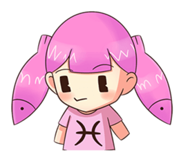 Kindergarten Of Constellation(Pisces) sticker #5240079