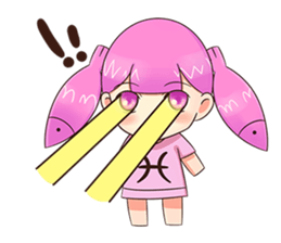 Kindergarten Of Constellation(Pisces) sticker #5240085