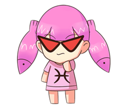 Kindergarten Of Constellation(Pisces) sticker #5240092