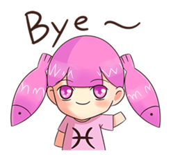 Kindergarten Of Constellation(Pisces) sticker #5240098