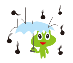 Daily life of tadpoles sticker #5240140