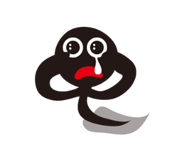 Daily life of tadpoles sticker #5240141