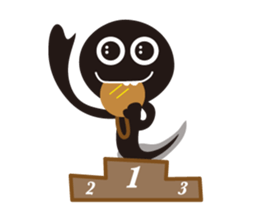 Daily life of tadpoles sticker #5240162