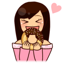 Kawaii Girls Ritchan and Meechan sticker #5240383
