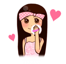 Kawaii Girls Ritchan and Meechan sticker #5240389