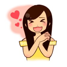 Kawaii Girls Ritchan and Meechan sticker #5240391