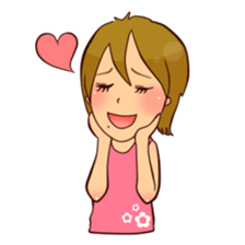 Kawaii Girls Ritchan and Meechan sticker #5240395