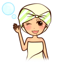 Kawaii Girls Ritchan and Meechan sticker #5240405