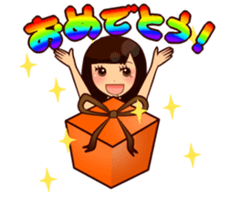 Kawaii Girls Ritchan and Meechan sticker #5240409