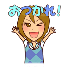 Kawaii Girls Ritchan and Meechan sticker #5240410