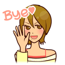 Kawaii Girls Ritchan and Meechan sticker #5240411