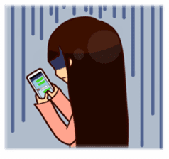 Kawaii Girls Ritchan and Meechan sticker #5240416