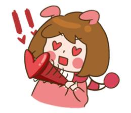 MoMochan everyday life sticker #5241223