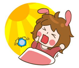 MoMochan everyday life sticker #5241226
