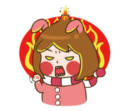MoMochan everyday life sticker #5241227