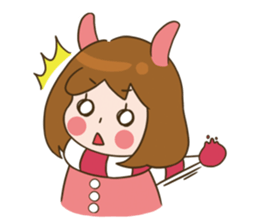 MoMochan everyday life sticker #5241228