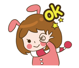 MoMochan everyday life sticker #5241229