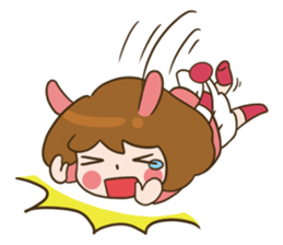 MoMochan everyday life sticker #5241230