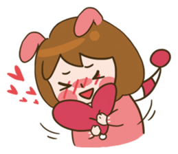 MoMochan everyday life sticker #5241236