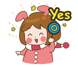 MoMochan everyday life sticker #5241237