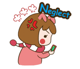 MoMochan everyday life sticker #5241239