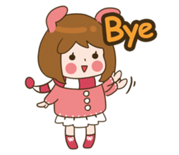 MoMochan everyday life sticker #5241240