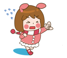 MoMochan everyday life sticker #5241241