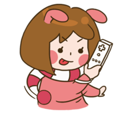 MoMochan everyday life sticker #5241245