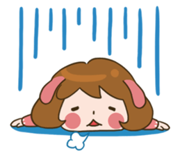 MoMochan everyday life sticker #5241252