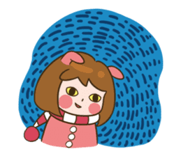 MoMochan everyday life sticker #5241255