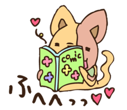 cute animal's Reaction  Sticker sticker #5241538