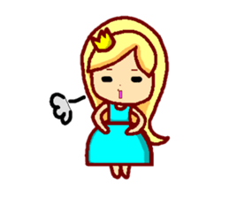 The Princess sticker #5241613
