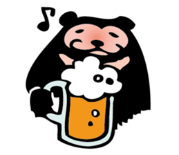 sun bear-like sticker #5241636