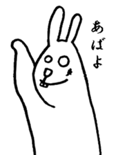 Bad rabbit sticker #5242421