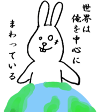 Bad rabbit sticker #5242450