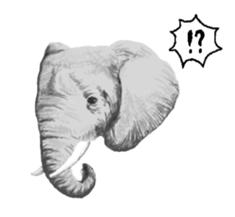 Colorful elephants sticker #5242939