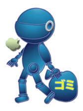 robot Bobo sticker #5242944