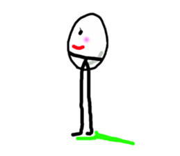 The eggs of martial artist sticker #5243905