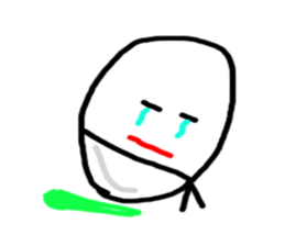 The eggs of martial artist sticker #5243930