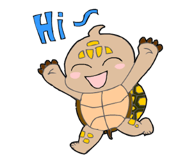 The cute tortoise sticker #5244140
