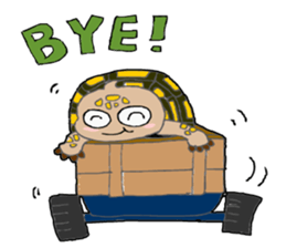 The cute tortoise sticker #5244147