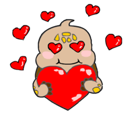 The cute tortoise sticker #5244149