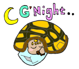 The cute tortoise sticker #5244158