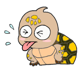 The cute tortoise sticker #5244161