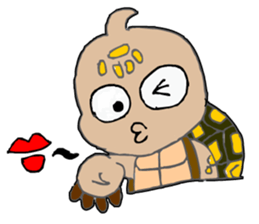 The cute tortoise sticker #5244165