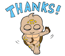The cute tortoise sticker #5244168