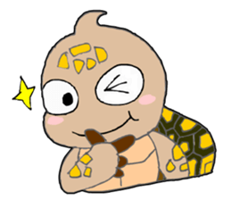 The cute tortoise sticker #5244170