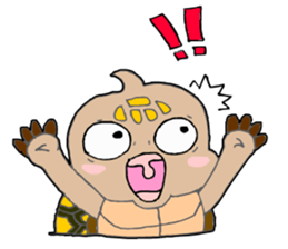 The cute tortoise sticker #5244171