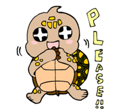 The cute tortoise sticker #5244174