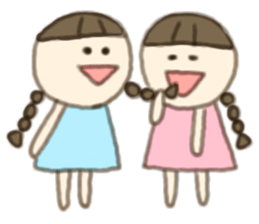 kurumi of the braid hair sticker #5244460